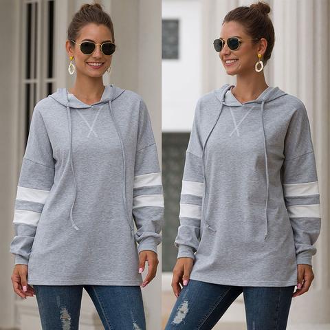 Women Pullover Sweatshirt Casual Style Loose Sweatshirt Full Sleeve Hooded Coat  Autumn Hoodies & Sweatshirts