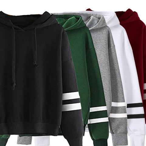 Fashion Brand Unisex Hoodie  Spring Autumn Men Casual Hoodie Sweatshirt Women Striped Hoodie Sweatshirt Tops